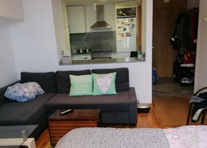 Estudio Con Piscina Comunitaria Apartmán *